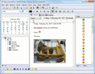 Alpha Journal screenshot